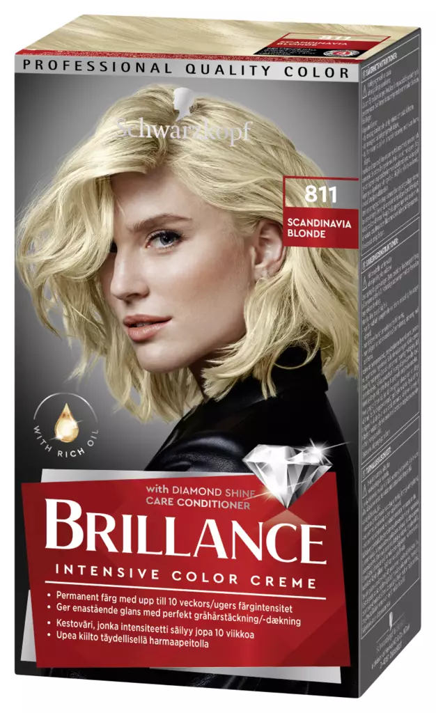 Schwarzkopf Brillance hiusväri 811 - Hiusvärit - 4015000240000 - 1