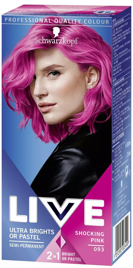 Schwarzkopf Live Ultra Brights 93 - Hiusvärit - 5012583203490 - 1