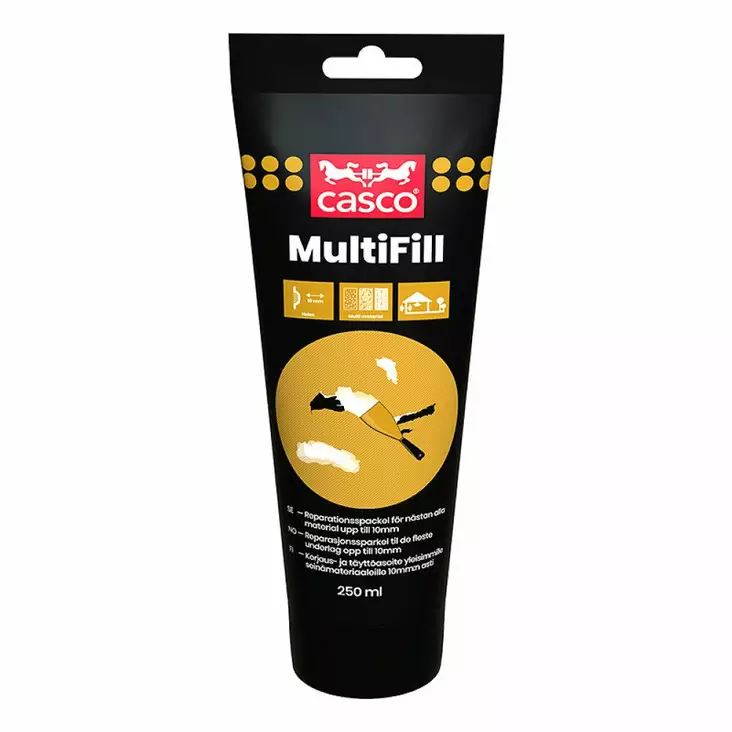 Seinätasoite Casco Multifill valkoinen 250ml - Tasoitteet - 7612895467900 - 1