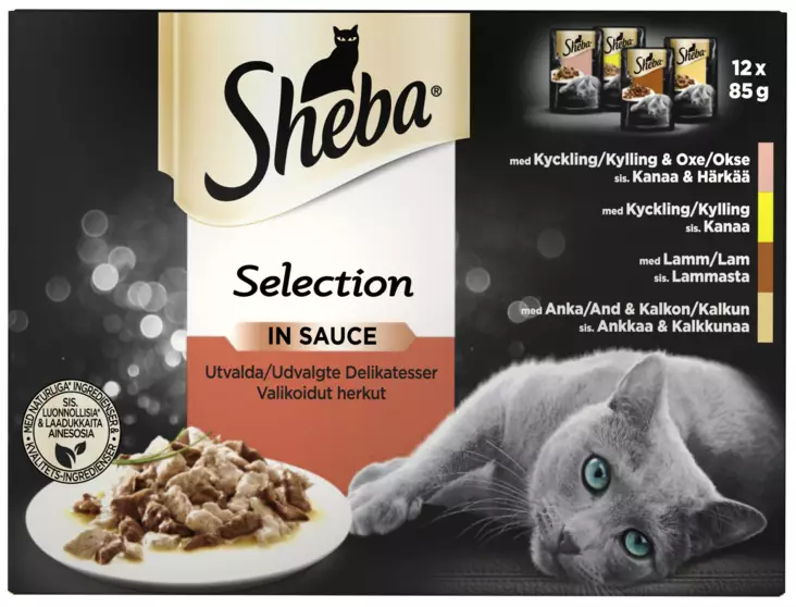 Sheba Selection keittiömestari laj.12x85 - Kissan märkäruoat - 4770608259150 - 1