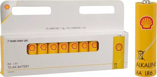 Shell Alkaaliparisto AA 12kpl - Sormiparistot - 8720573484190 - 1