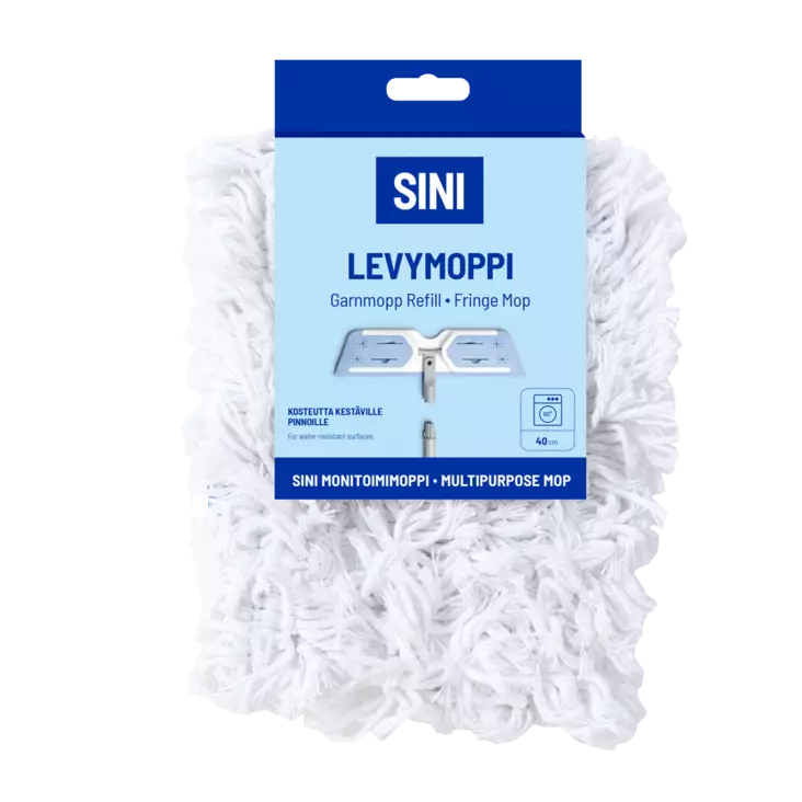 Sini Levymoppi 40 cm monitoimimoppiin - Lattiamopit ja vaihto-osat - 6423800034640 - 1