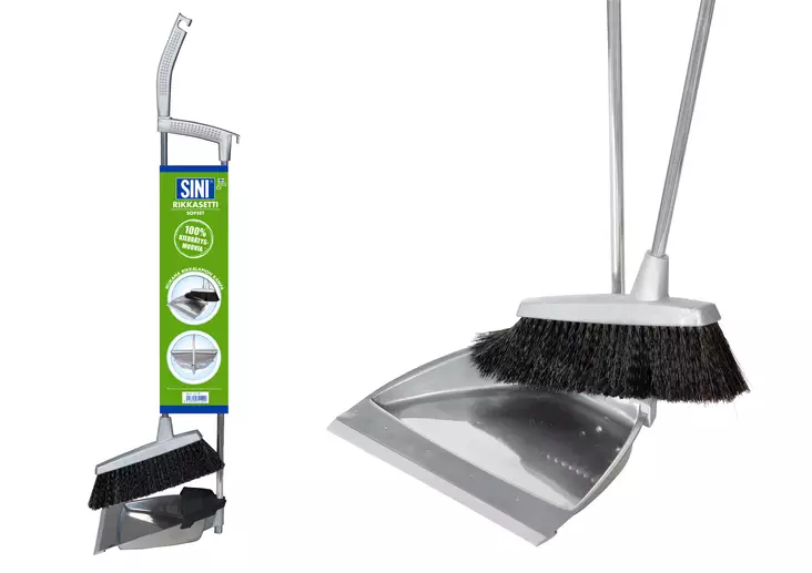 Sini rikkasetti kammalla - Siivousharjat - 6423800321290 - 1