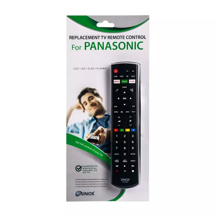 Sinox panasonic kaukosäädin - Kaukosäätimet - 5706808018180 - 1