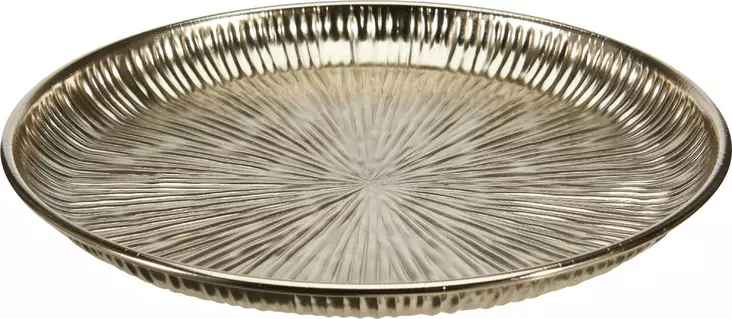 Sisustustarjotin 30cm metalli - Sisustusesineet - 8721461036590 - 1