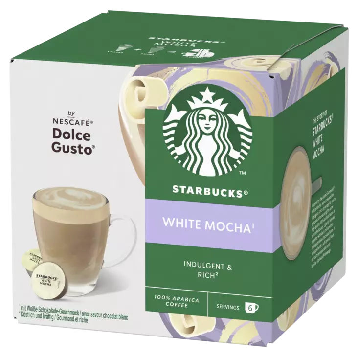STARBUCKS DOLCE GUSTO MOCHA - Kissan hoitotuotteet - 8445290396860 - 1
