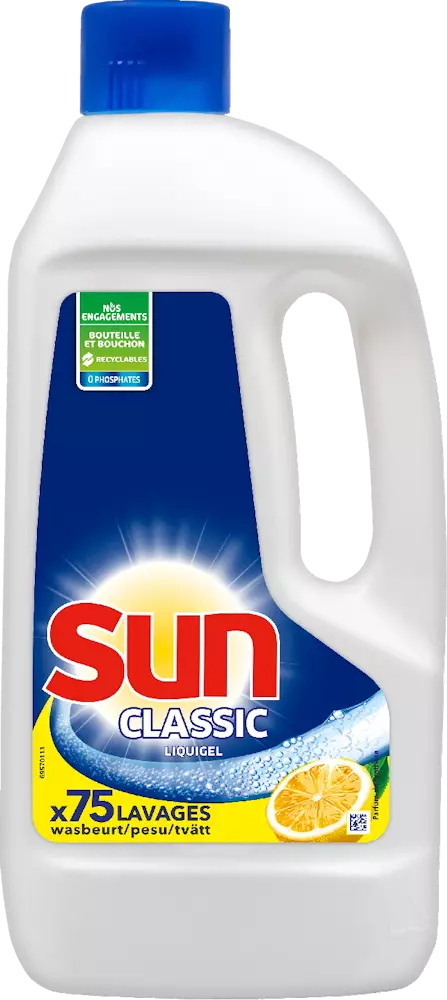 Sun Konetiskiaine Lemon 1,5l - Astianpesuaineet - 8714100247860 - 1