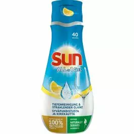 Sun konetiskigeeli All-in-1 Lemon 700ml - Astianpesuaineet - 8710847963520 - 1