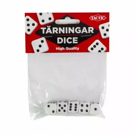 Tactic 5 noppaa - Lautapelit ja seurapelit - 6416739565170 - 1