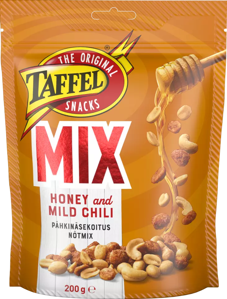 Taffel pähkinäsekoitus 200g - Sipsit, snacksit ja pähkinät - 6410380044800 - 1