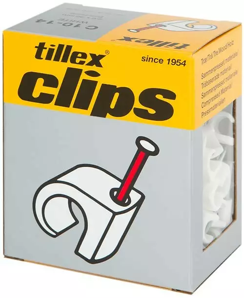 Tillex naulakiinnike 10-14 2x30 100kpl - Kiinnikkeet ja nippusiteet - 5701925116610 - 1