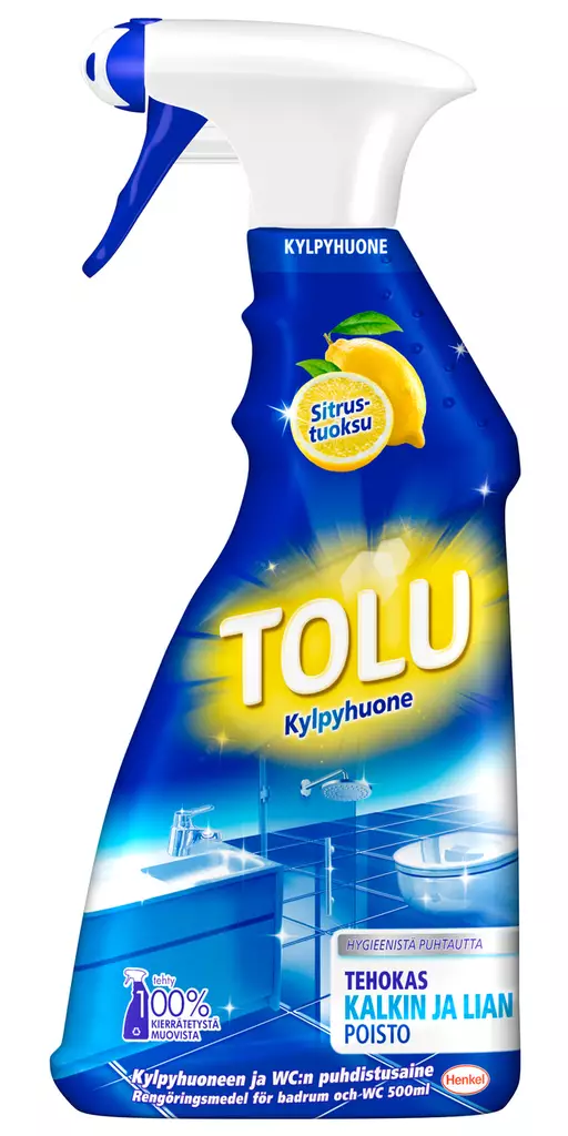 Tolu Kylpyhuone puhdistusaine spray - Kodin pesuaineet - 7310181588680 - 1