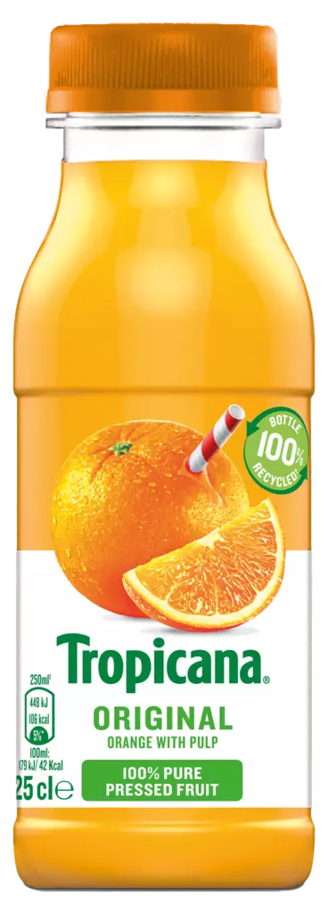 Tropicana appelsiinimehu 0,25L - Mehut, mehutiivisteet ja glögit - 5410188030020 - 1