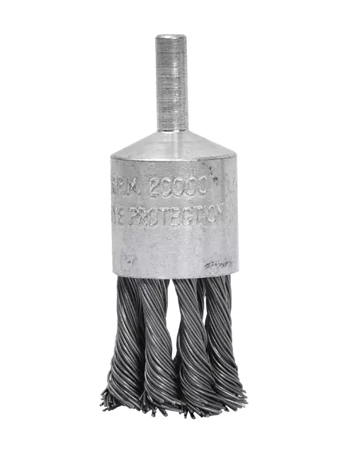 Tupsuharja 24x6 mm punottu 0.5 mm CS - Kiillotustyökalut - 6438152033920 - 1