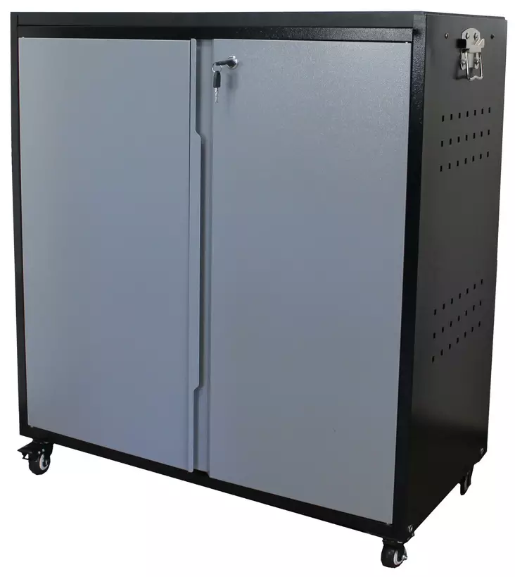 Työkalukaappi 880x800x400mm pyörillä/kannella - Työpöydät, vaunut ja aputasot - 6430074696610 - 1