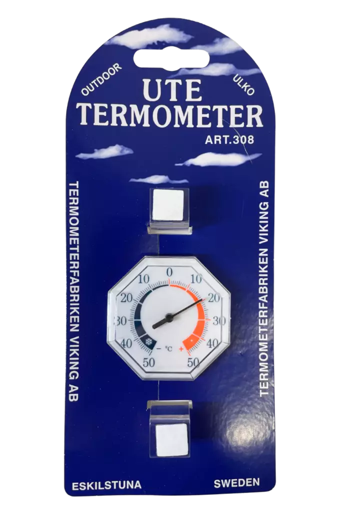 Ulkolämpömittari tarrakiinnitys 7cm - Lämpömittarit - 7316040003080 - 1