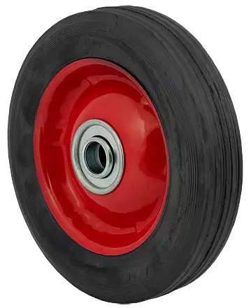 Umpikumipyörä 6x1.5 metalli - Nokka-, halko-, kotti- ja pumppukärryt - 6420286005690 - 1