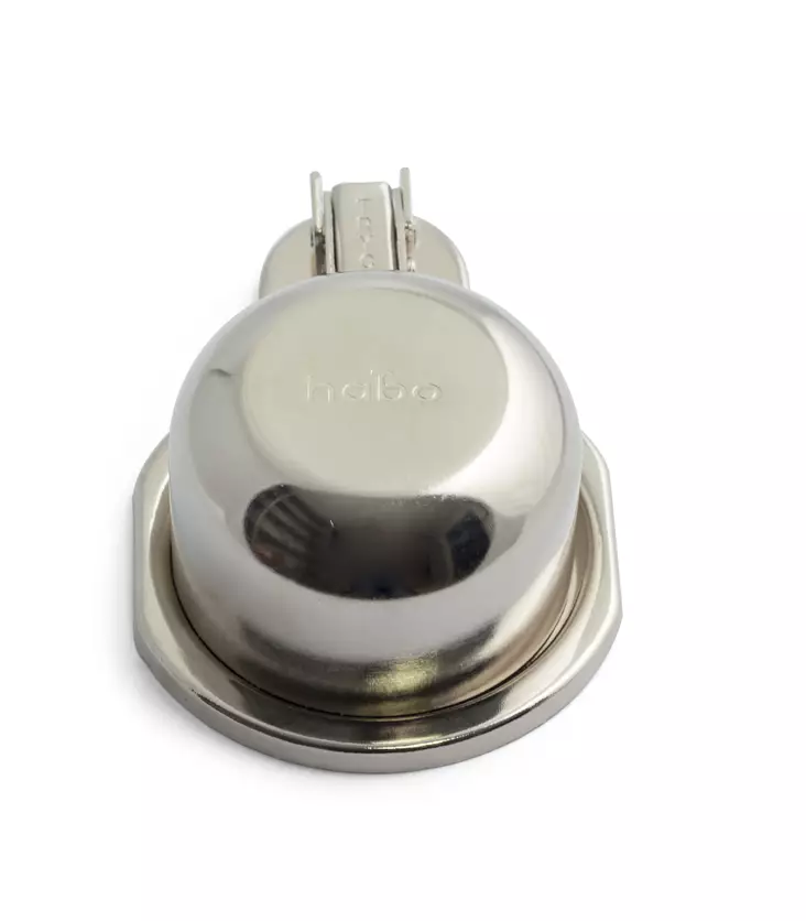 Vääntönupinsuoja 74 niklattu - Lukot,lukitus ja nivelsalvat - 7317900009860 - 1