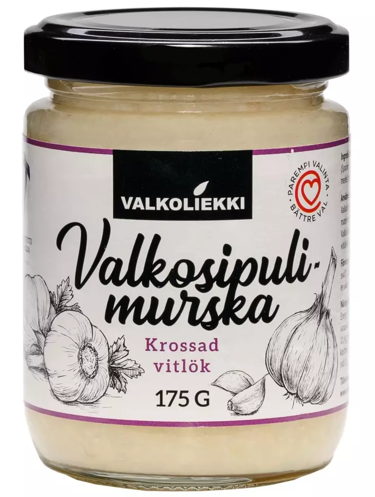 Valkoliekki Valkosipulimurska 175g - Hedelmä- ja marjasäilykkeet - 6417464441500 - 1
