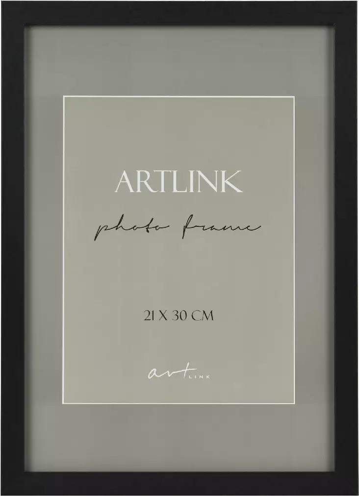 Valokuvakehys nina mdf 21X30cm musta - Taulut ja kehykset - 4740100452090 - 1