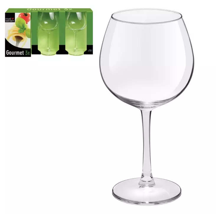 Viinilasi gourmet 44cl 3kpl/pkt - Juomalasit - 8710964550320 - 1