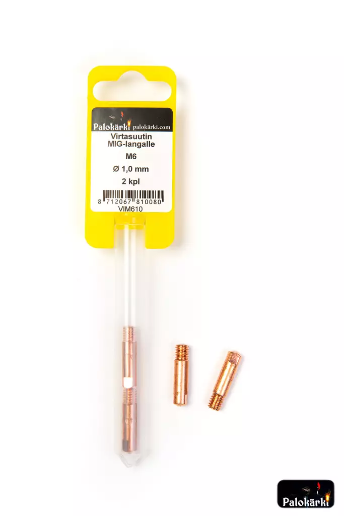 Virtasuutin Mig-langalle M6/1,0mm 2kpl - Hitsaustarvikkeet ja työkalut - 8712067810080 - 1