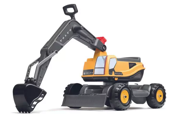 Volvo kaivuri pyörillä - Leikkiautot ja kauko-ohjattavat autot - 3016200000860 - 1