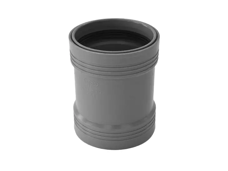 Wafix HT/PP Kaksoismuhvi 75 mm - Viemäriputket ja putkenosat - 5708525322410 - 1