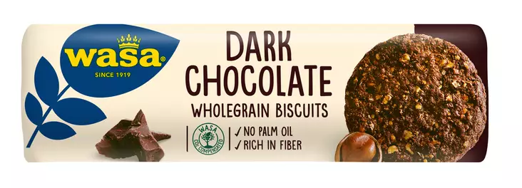 Wasa dark chocolate wholegrain 230g - Keksit - 7300400482530 - 1