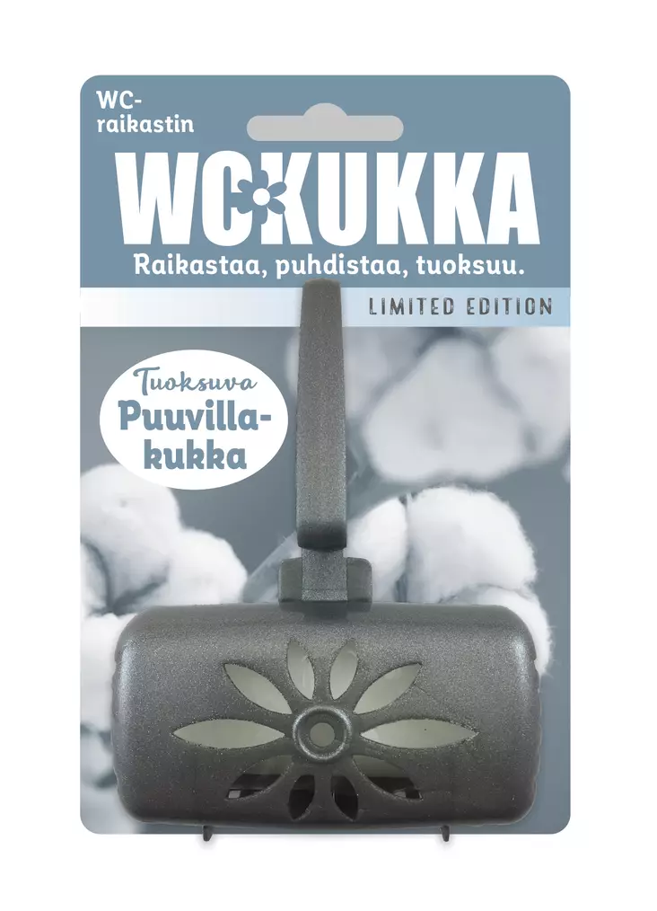 Wc-Kukka raikastin 50g Puuvillakukka - Ilmanraikastimet ja wc-raikastimet - 6412203102070 - 1
