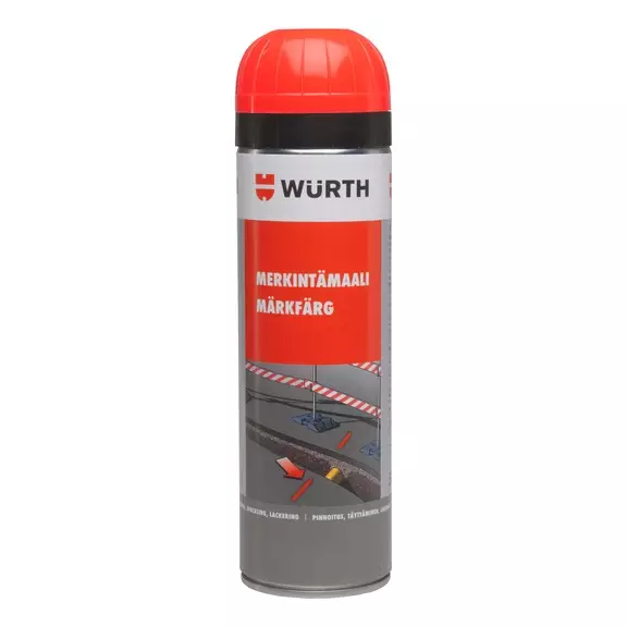 Würth Merkintämaali Punainen 500ml - Spraymaalit - 4046777922080 - 1