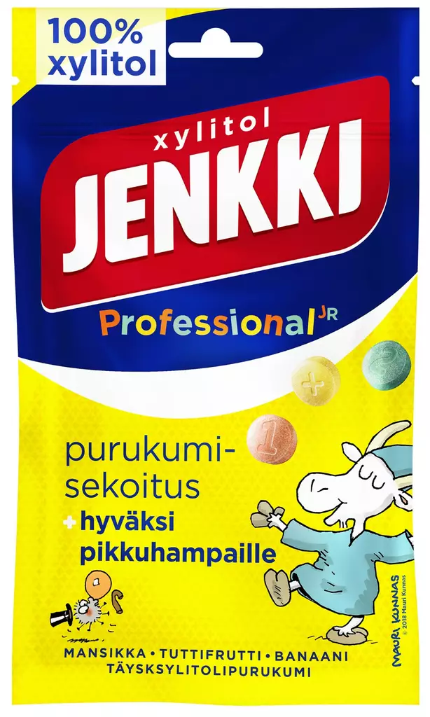 Xylitol JENKKI JR. purukumisekoitus 75g - Purukumit - 6420256014950 - 1