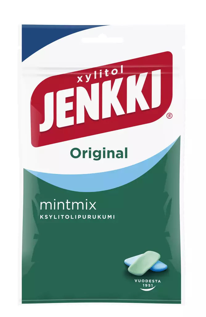 Xylitol JENKKI Original mintmix 100g - Purukumit - 6420256012710 - 1