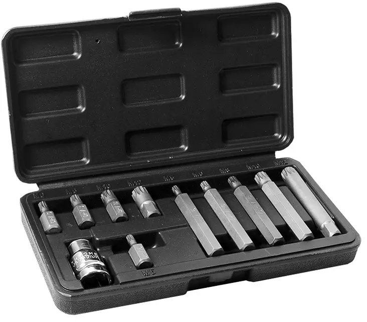 Xzn-kärkisarja 1/2" 11-os. - Hylsysarjat - 6420286833620 - 1