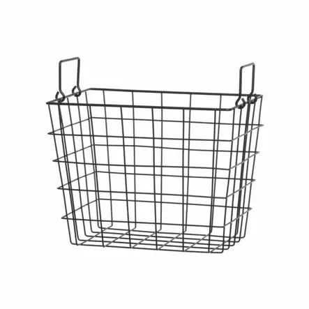 4Living Säilytyskori Play musta 32x24x25 cm - Pienkalusteet - 6410416438641 - 1