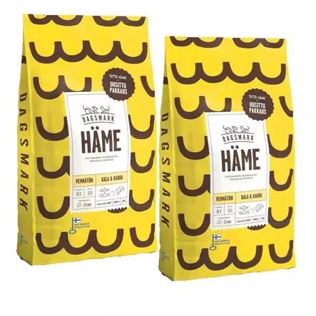 Dagsmark Häme kala-kaura 2 X 10kg - Koiran kuivaruoat - 6430066380015-1 - 1