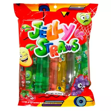 Jelly Straws 432 g hyytelömakeinen - Karkit - 7350045429971 - 1