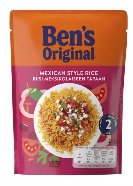 Ben`s original Meksikolainen riisi 220g - Riisit - 5010034014961 - 1