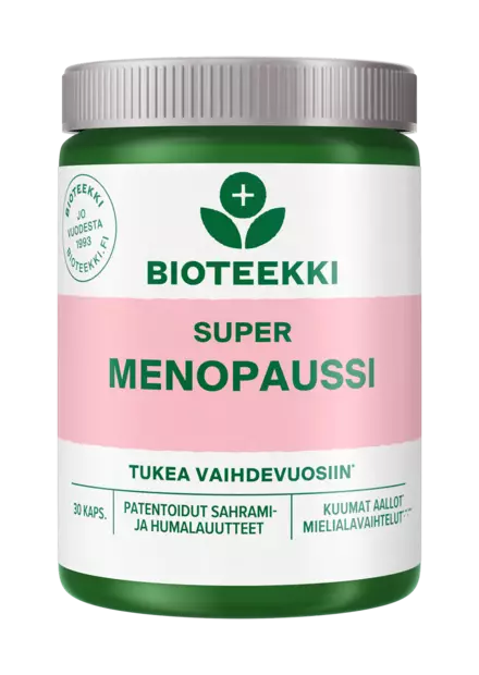 Bioteekki Super menopaussi 30kaps. - Vitamiinit ja mineraalit - 6430080442461 - 1