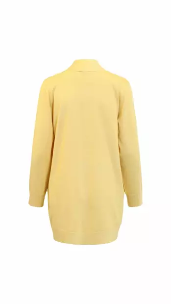 Brandtex pitkä neuletakki tummansininen S - Naisten paidat ja puserot - 5713242029641 - 2