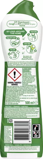 Cif Cream Original 500ml - Yleispuhdistusaineet - 8717163583531 - 2