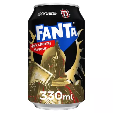Fanta Dark Cherry virvoitusjuoma 0,33l - Virvoitusjuomat ja mixerit - 5449000097071 - 1