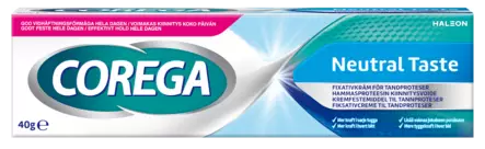 Corega proteesikiinnitevoide 40g neutral - Hammasproteesiaineet - 5000198136401 - 1