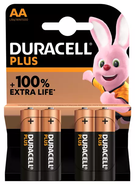 Duracell plus poweraa 4kpl - Sormiparistot - 5000394140851 - 3