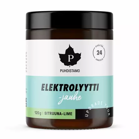 Puhdistamo Elektrolyyttijauhe 120g - Urheiluravinteet ja -valmisteet - 6430039222601 - 1