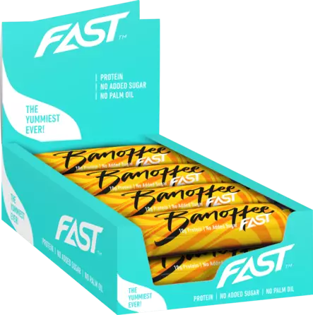 Fast banoffee proteiinipatukka 45g - Murot, myslit ja hiutaleet - 6430056283821 - 2