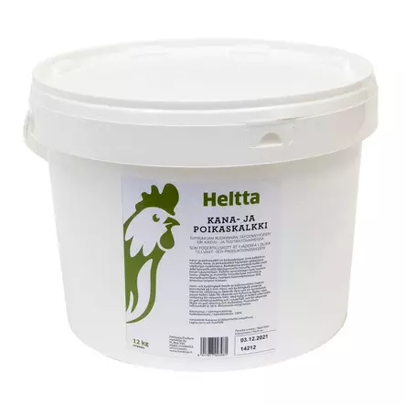 Heltta Kana- ja poikaskalkki 12kg - Kananrehut - 6417977003981 - 1
