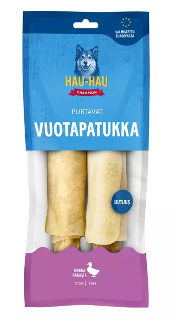 HHC Vuotapatukka ankka 17cm 2kpl 150g - Koiran luut - 6438554009691 - 1