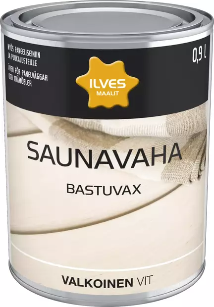Ilves Saunavaha Valkoinen 0,9L - Saunasuojat ja vahat - 6430026951941 - 1