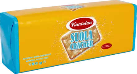 Kantolan Cracker suolakeksi 150g - Keksit - 6410380032791 - 1